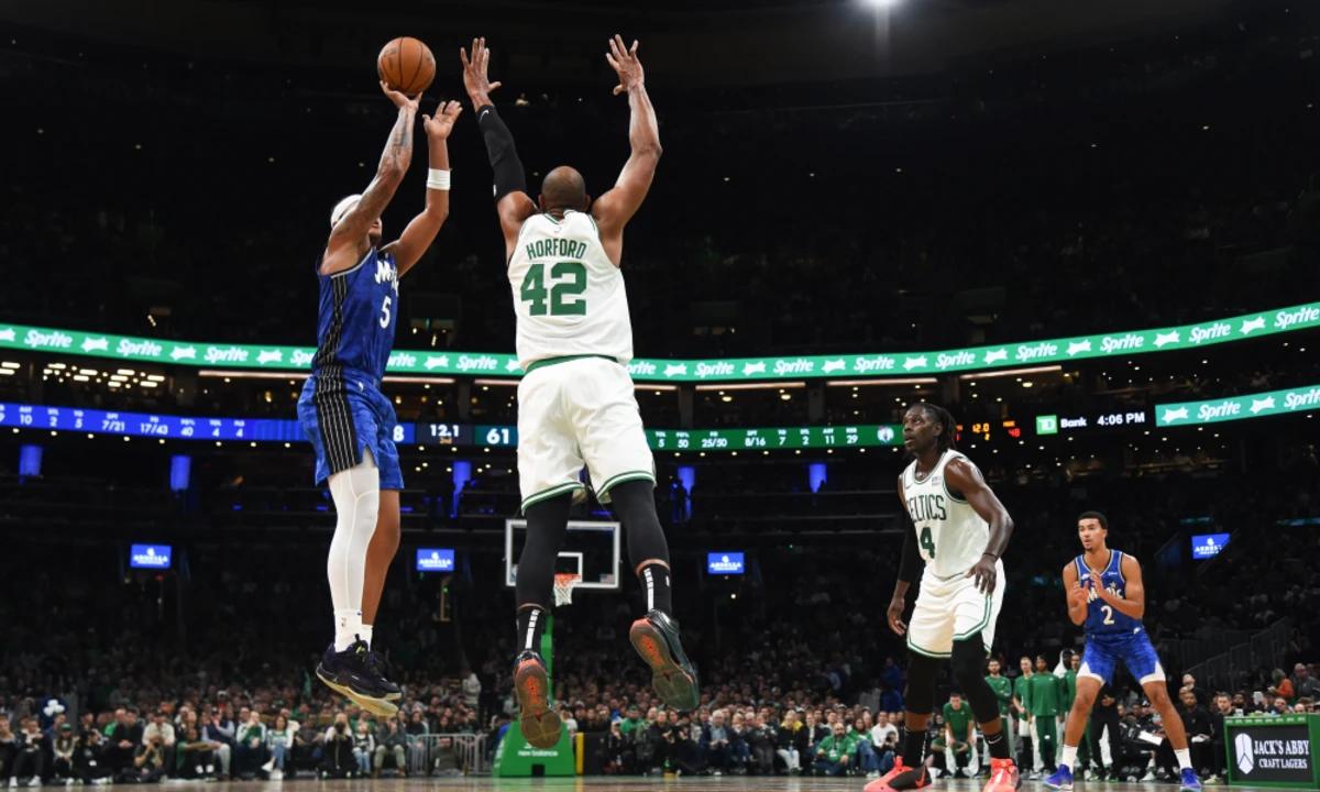 Paolo Banchero scored 36 points against the Boston Celtics but it wasn't enough as the Orlando Magic fell 114-97. 